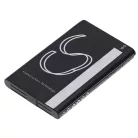 VHBW Vezetékes telefon akkuának  UniData / Incom 3ICW-1000G-hez - 1100 mAh 3,7 V Li-Ion