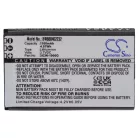 VHBW Vezetékes telefon akkuának  UniData / Incom 3ICW-1000G-hez - 1100 mAh 3,7 V Li-Ion