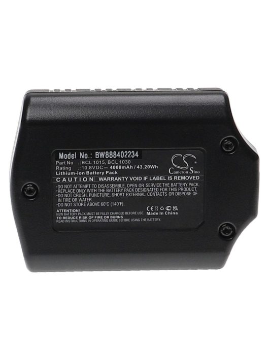 Elektromos kéziszerszámgép akkumulátor Hitachi / Hikoki 329370, 329371, 329369 - 4000 mAh, 10,8 V, Li-Ion 