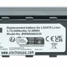 VHBW Akku Motorola 21-62606-01 Ersatz - 3400 mAh 3,7 V Li-Ion