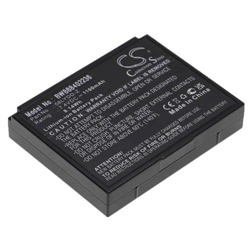 VHBW Akkumulátor  Zjiang 58LYDD-Z nyomtatóhoz - 1100 mAh 7,4 V Li-Ion