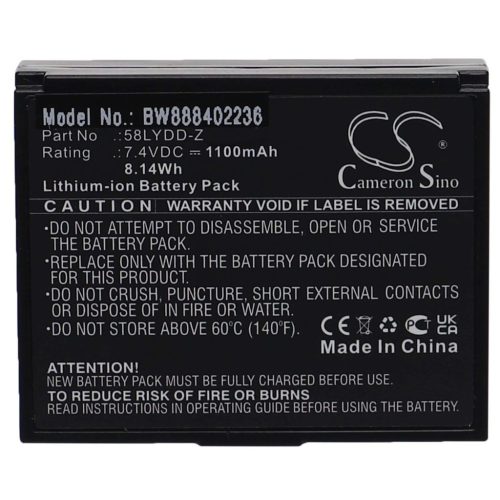 VHBW Akkumulátor  Zjiang 58LYDD-Z nyomtatóhoz - 1100 mAh 7,4 V Li-Ion