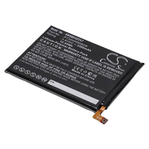 VHBW Mobile Phone Battery Wiko PT34H406082W - 3300 mAh 3.8 V Li-polymer - Smartphone Battery