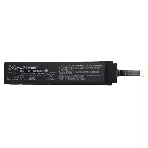 VHBW Mobile Phone Battery for Xiaomi BS05FA - 2500 mAh 3.85 V Li-Polymer