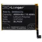 VHBW Mobile Phone Battery for Oppo BLP839 - 4000 mAh 3.87 V Li-Polymer - Smartphone Battery