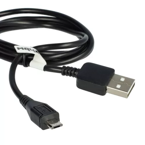 VHBW USB-Ladestation für Logitech Lautsprecher - Inklusive USB C Kabel schwarz