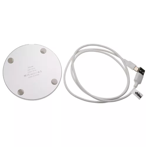 VHBW USB Charging Station for Logitech Speakers - Including USB C Cable White