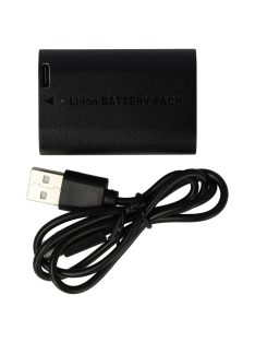   Canon LP-E6 akkumulátor - 2250 mAh, 7,4 V, Li-Ion, USB C aljzattal