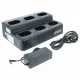 VHBW Charger and Power Adapter for Icom BP-252 Walkie Talkie - 8.4 V