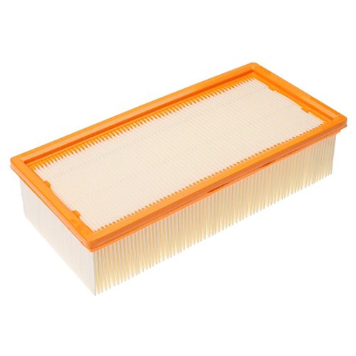 VHBW 1x Kärcher 6.904-284.0 Flachfaltenfilter für Kärcher Staubsauger
