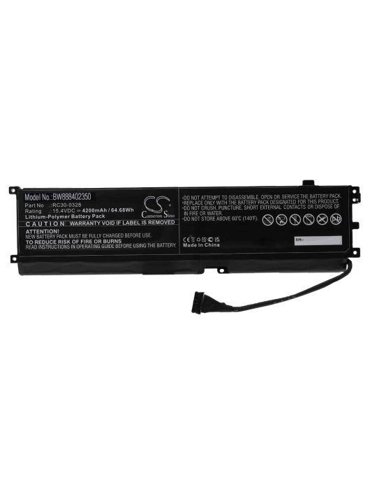 Notebook akkumulátor  Razer RC30-0328 - 4200 mAh 15,4 V Li-polimer