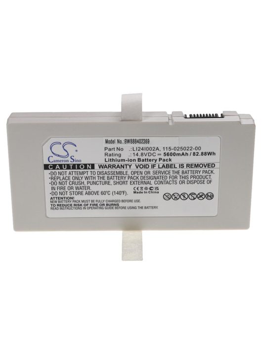 Mindray LI24I002A, 115-025022-00 Akkumulátor - 5600 mAh 14,8 V Li-Ion