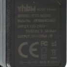 VHBW Hálózati adapter 5,5 x 2,5 mm csatlakozóval - 3 V