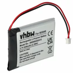 VHBW Battery 503040 - 620 mAh 3.7 V Li-polymer