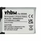 VHBW Battery 503040 - 620 mAh 3.7 V Li-polymer