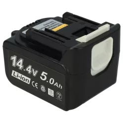   VHBW Electric Power Tool Battery Makita BL1415, 194066-1, BL1415N, 194065-3 - 5000 mAh, 14.4 V, Li-Ion Battery