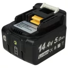 VHBW Electric Power Tool Battery Makita BL1415, 194066-1, BL1415N, 194065-3 - 5000 mAh, 14.4 V, Li-Ion Battery