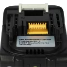 VHBW Electric Power Tool Battery Makita BL1415, 194066-1, BL1415N, 194065-3 - 5000 mAh, 14.4 V, Li-Ion Battery