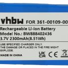 VHBW GPS Akku 361-00109-05, 361-00109-00 - 2300 mAh 3,7 V Li-Ion