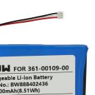 VHBW GPS Akku 361-00109-05, 361-00109-00 - 2300 mAh 3,7 V Li-Ion