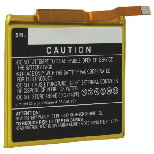 VHBW Mobile Phone Battery for Motorola KV30, SB18C40007 - 1100 mAh 3.8 V Li-Polymer