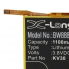 VHBW Mobile Phone Battery for Motorola KV30, SB18C40007 - 1100 mAh 3.8 V Li-Polymer