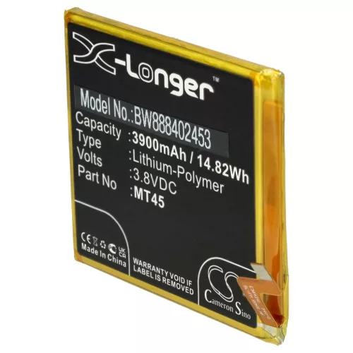 VHBW Mobile Phone Battery Motorola SB18D11084, for MT45 - 3900 mAh 3.8 V Li-Polymer