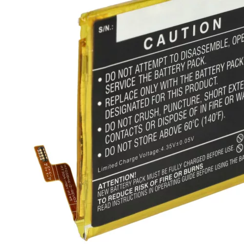 VHBW Mobile Phone Battery Motorola SB18D11084, for MT45 - 3900 mAh 3.8 V Li-Polymer