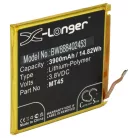VHBW Mobile Phone Battery Motorola SB18D11084, for MT45 - 3900 mAh 3.8 V Li-Polymer