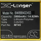 VHBW Mobile Phone Battery Motorola SB18D11084, for MT45 - 3900 mAh 3.8 V Li-Polymer