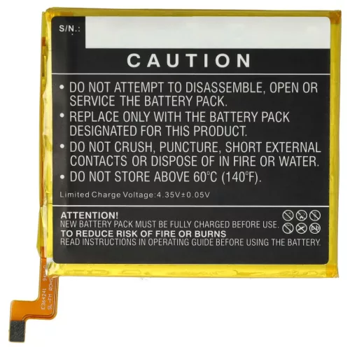 VHBW Mobile Phone Battery Motorola SB18D11084, for MT45 - 3900 mAh 3.8 V Li-Polymer
