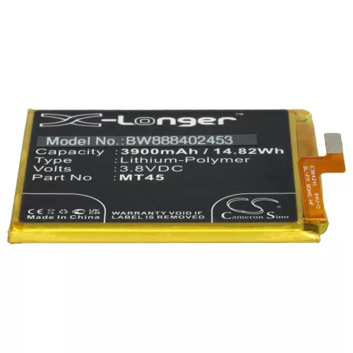 VHBW Mobile Phone Battery Motorola SB18D11084, for MT45 - 3900 mAh 3.8 V Li-Polymer
