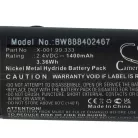 VHBW Heine X-001.99.333 Battery - 1400 mAh 2.4 V NiMH