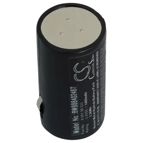 VHBW Heine X-001.99.333 Battery - 1400 mAh 2.4 V NiMH