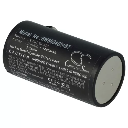 VHBW Heine X-001.99.333 Battery - 1400 mAh 2.4 V NiMH