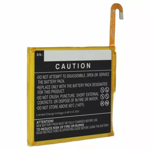 VHBW Mobiltelefon Akku für Motorola LZ50, SB18C74374 - 4850 mAh 3,85 V Li-Polymer