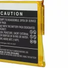 VHBW Mobiltelefon Akku für Motorola LZ50, SB18C74374 - 4850 mAh 3,85 V Li-Polymer