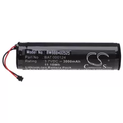   VHBW E-Cigarette Battery Philip Morris BAT.000124 - 3000 mAh 3.7 V Li-Ion