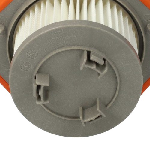 VHBW 1x Kärcher 6.414-034.0 Patronenfilter, Orange / Weiß / Hellgrau