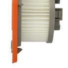 VHBW 1x Kärcher 6.414-034.0 Patronenfilter, Orange / Weiß / Hellgrau