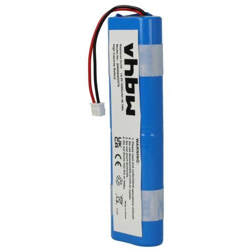 VHBW Akku Ecovacs S08-LI-144-2500 - 3200 mAh, 14,4 V, Li-Ion