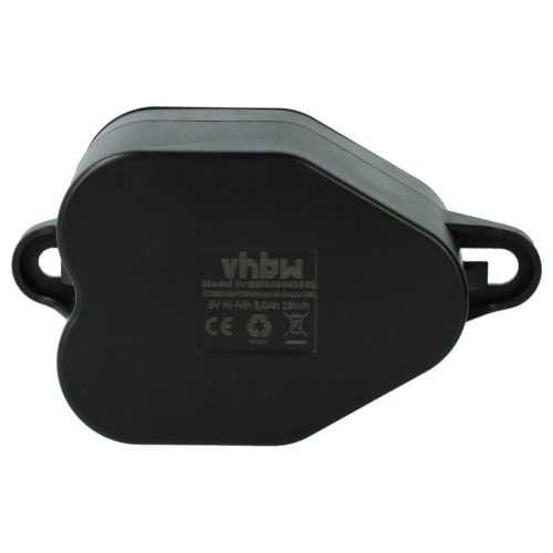 VHBW Battery for 2.891-029.0 - 3000mAh, 6V, NiMH