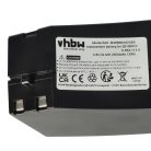 VHBW Battery for Kärcher GP 160SCHE, 1.258-505.0, 28100010, 6.654-118.0 - 2500 mAh, 4.8V, NiMH
