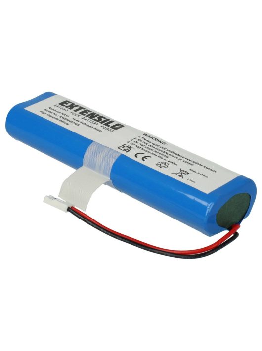 Akkumulátor iLife Ay-18650B4, 18650B4-4S1P-AGX-2, SUN-INTE-202 típusokhoz - 3400 mAh, 14,4 V, Li-Ion