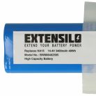 VHBW Battery iLife Ay-18650B4, 18650B4-4S1P-AGX-2, SUN-INTE-202 types - 3400 mAh, 14.4 V, Li-Ion