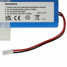 VHBW Battery iLife Ay-18650B4, 18650B4-4S1P-AGX-2, SUN-INTE-202 types - 3400 mAh, 14.4 V, Li-Ion