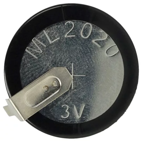 VHBW Car Key Battery LIR2025, VL2020, VL2025 - 20 mAh 3 V Li-Ion