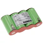 VHBW Lawn Mower Battery 4071307021, 4006043048, 8802-00.630.00, Accu75 - 3600 mAh 4.8 V NiMH