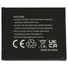 VHBW Panasonic DMW-BCL7, DMW-BCL7E Akku - 600 mAh, 3,7 V, Li-Ion