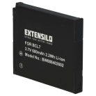 VHBW Panasonic DMW-BCL7, DMW-BCL7E Akku - 600 mAh, 3,7 V, Li-Ion